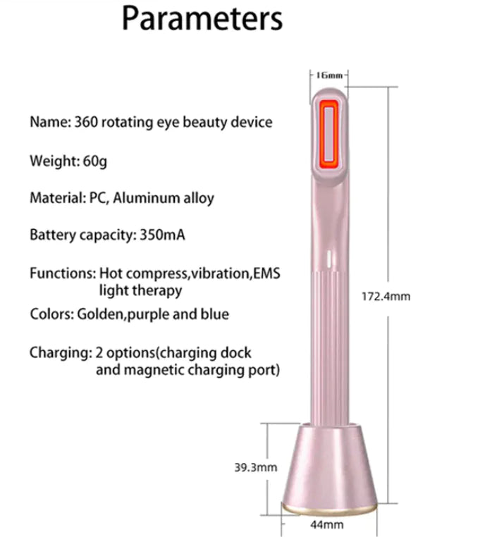 LED Microcurrent Wand detail