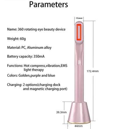 LED Microcurrent Wand detail