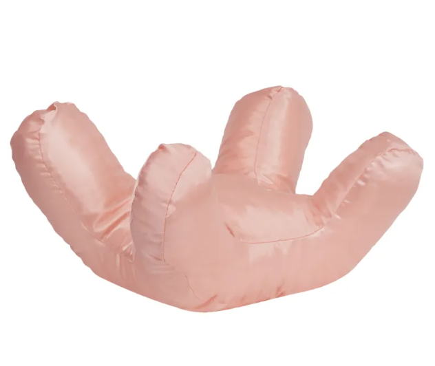 Anti-Wrinkle Beauty Pillow with Cotton Filling - Free Size