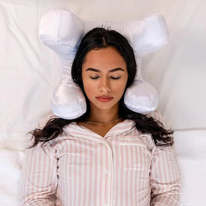 Anti-Wrinkle Sleep Pillow contour view