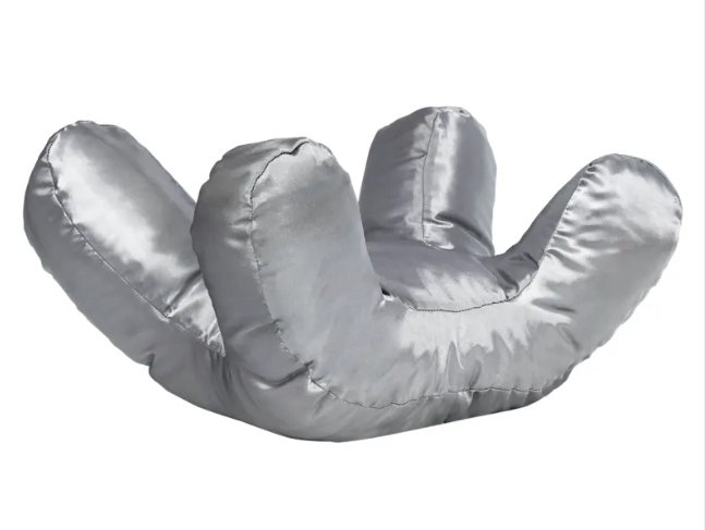 Anti-Wrinkle Beauty Pillow with Cotton Filling - Free Size